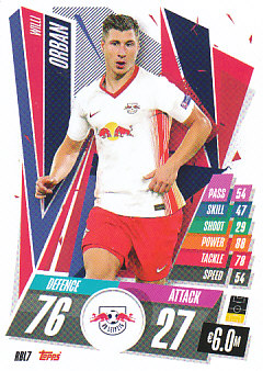 Willi Orban RB Leipzig 2020/21 Topps Match Attax CL #RBL07